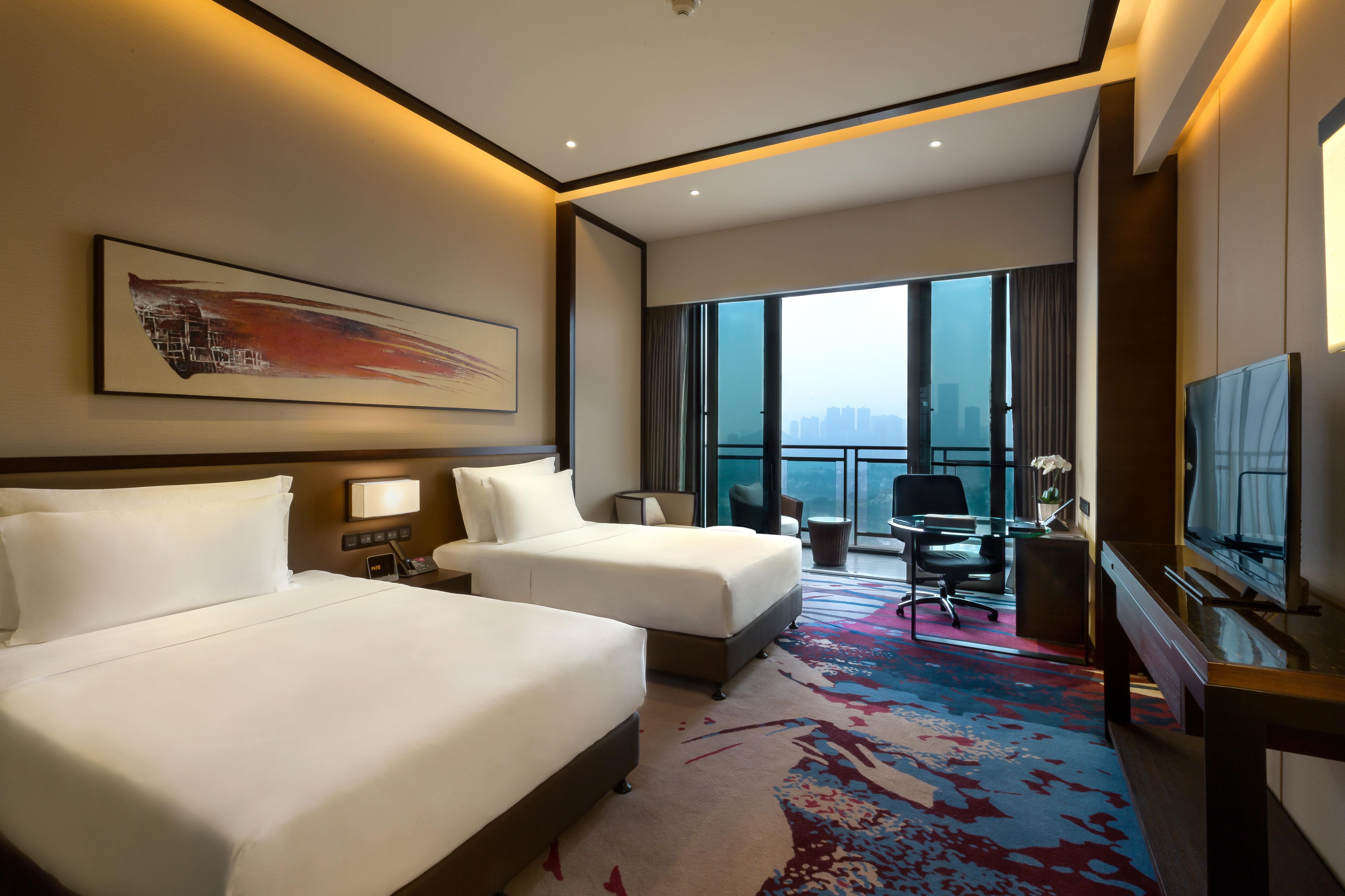 Crowne Plaza Chongqing New North Zone By Ihg Otel Dış mekan fotoğraf